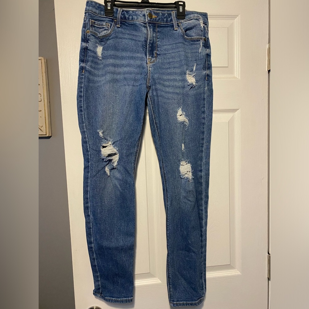 Women's Old Navy Distressed Rockstar Skinny Jeans